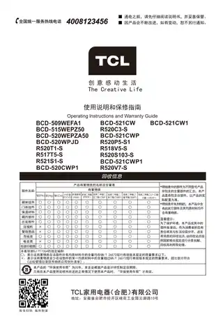 TCL BCD-521CW1